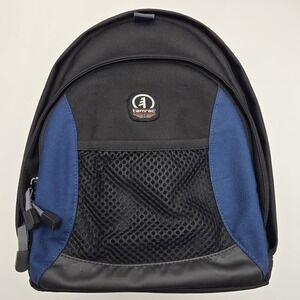 Tamrac Travel Camera Backpack For DSLR Camera 15 In Tall Black Blue (Pre-owned)